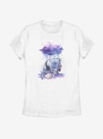 Disney Winnie The Pooh Watercolor Eeyore Womens T-Shirt