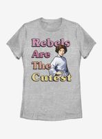 Star Wars Leia Cute Rebels Womens T-Shirt