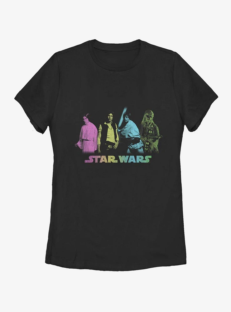Star Wars Neon Gang Womens T-Shirt