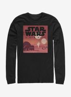 Star Wars New Hope Minimalist Long-Sleeve T-Shirt