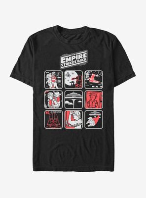 Star Wars Episode V The Empire Strikes Back Box Up T-Shirt