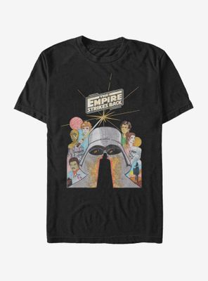 Star Wars Illustrated Strikes Back T-Shirt