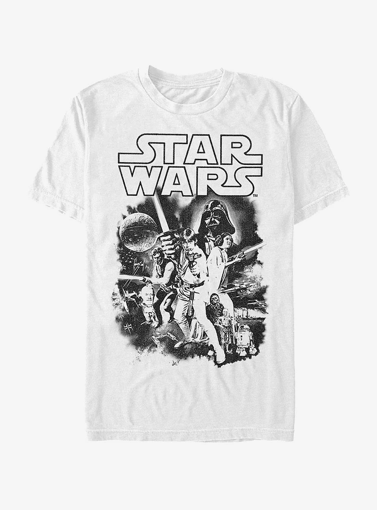 Star Wars Heroes Versus Villains T-Shirt