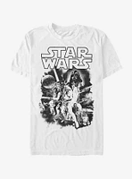 Star Wars Heroes Versus Villains T-Shirt