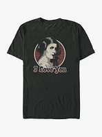 Star Wars Leia I Love You T-Shirt