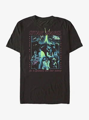 Star Wars Poster Glow T-Shirt