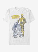 Star Wars Oversized Droid Friends T-Shirt