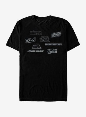 Star Wars Logos T-Shirt