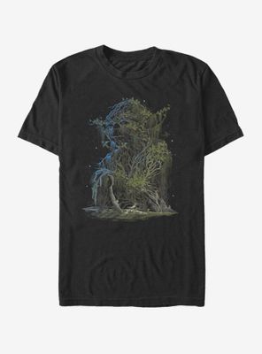 Star Wars Yoda Branches T-Shirt