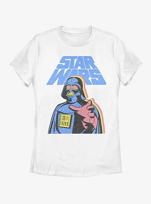 Star Wars Darth Vader Multicolored Womens T-Shirt
