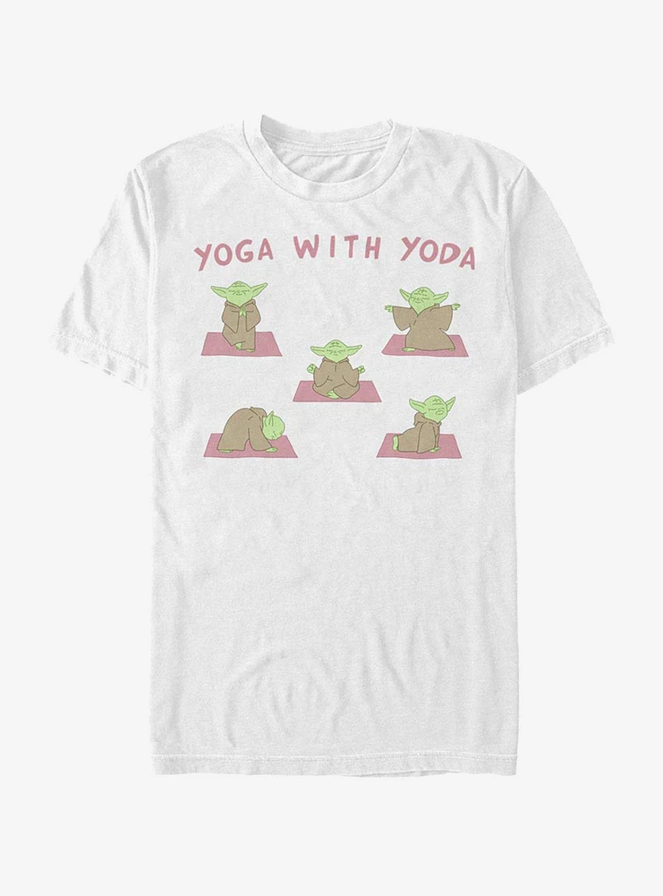 Star Wars Yoga With Yoda T-Shirt