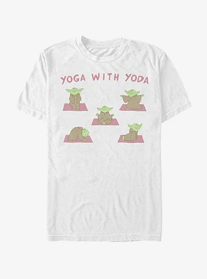 Star Wars Yoga With Yoda T-Shirt