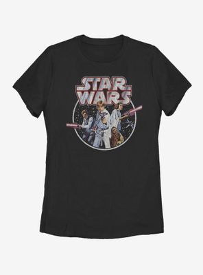 Star Wars Original Group Womens T-Shirt