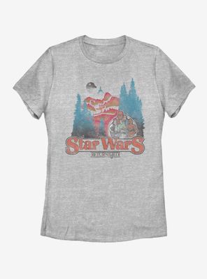 Star Wars Forest Moon Title Womens T-Shirt