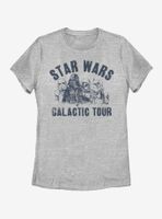 Star Wars Galactic Tour Womens T-Shirt