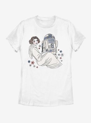 Star Wars Galaxy Friends Womens T-Shirt