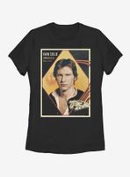 Star Wars Han Baseball Card Womens T-Shirt