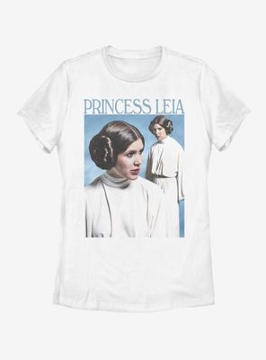 Star Wars Leia Photo Womens T-Shirt