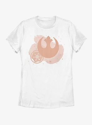 Star Wars Minimal Brush Logos Womens T-Shirt