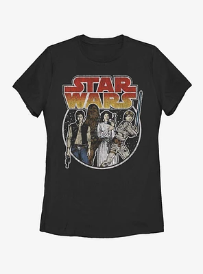 Star Wars Rebel Group Womens T-Shirt