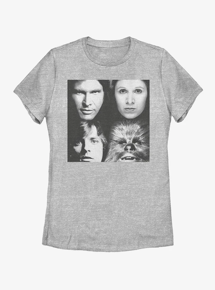 Star Wars Classic Faces Womens T-Shirt
