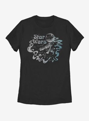 Star Wars Retro Logo Womens T-Shirt