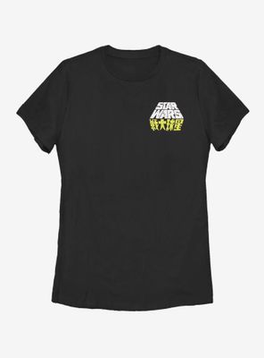 Star Wars Speckled Japanese Logo Womens T-Shirt