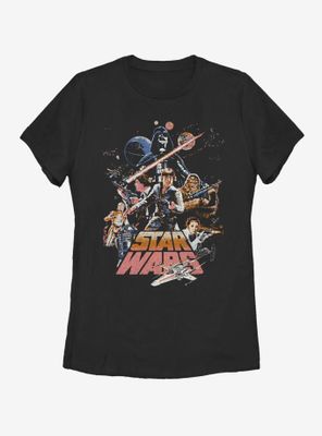 Star Wars Stand And Fight Womens T-Shirt