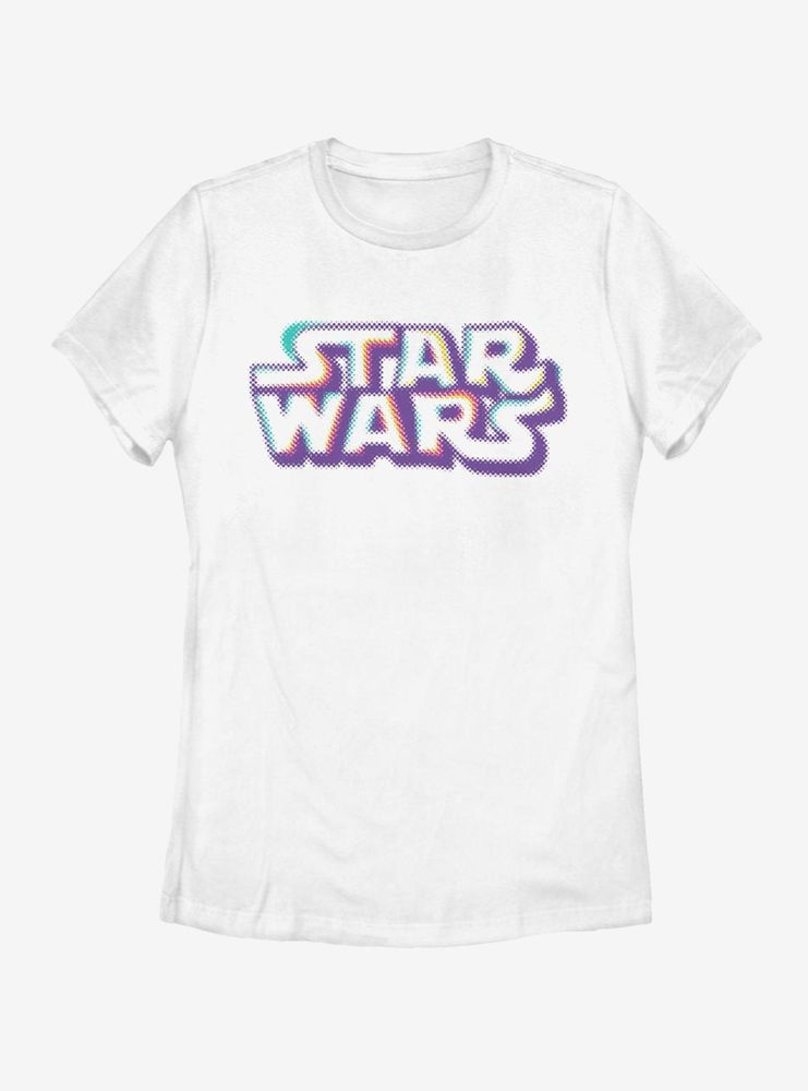 Star Wars Thermal Dotted Logo Womens T-Shirt