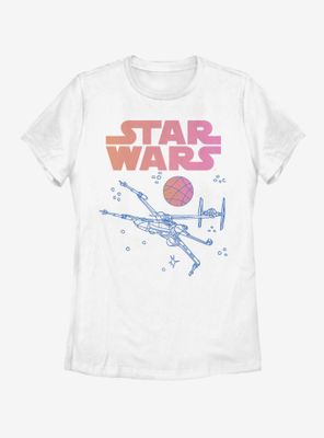 Star Wars Classic X-Wing Womens T-Shirt
