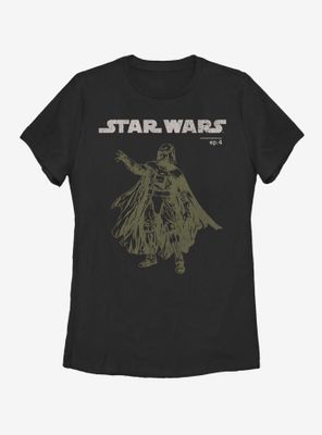 Star Wars Vader Reaching Womens T-Shirt
