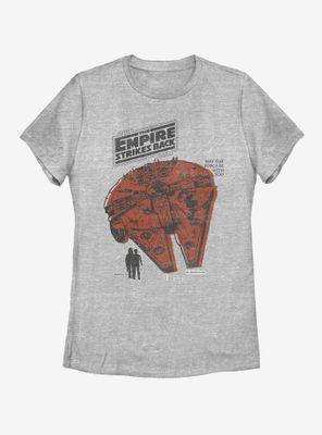 Star Wars Vintage Falcon Womens T-Shirt