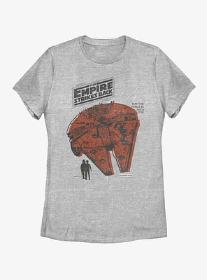 Star Wars Vintage Falcon Womens T-Shirt