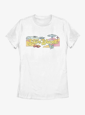 Star Wars Visit Beautiful Bespin Womens T-Shirt