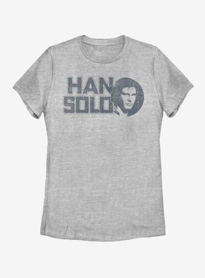 Star Wars Vintage Solo Womens T-Shirt