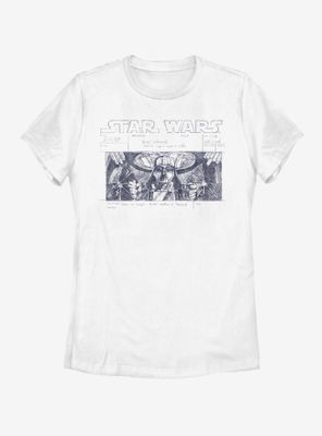 Star Wars Death Run Womens T-Shirt