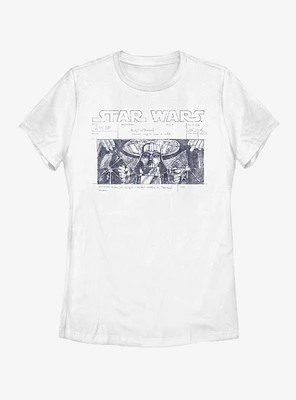 Star Wars Death Run Womens T-Shirt