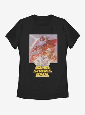 Star Wars The Empire Strikes Back Characters Womens T-Shirt