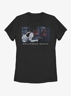 Star Wars How Are You Womens T-Shirt