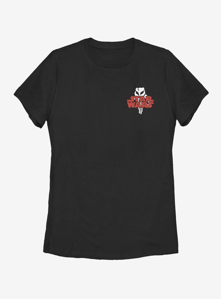 Star Wars Mandalorian Logo Womens T-Shirt