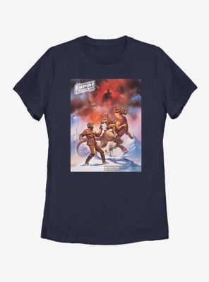 Star Wars Snow Walker Attack Womens T-Shirt