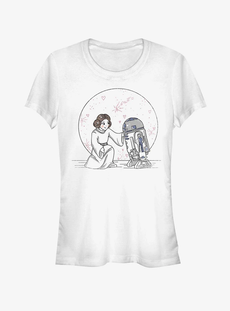 Star Wars Friends Space Girls T-Shirt