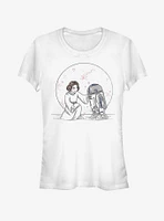 Star Wars Friends Space Girls T-Shirt