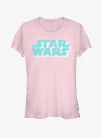 Star Wars Half Tone Logo  Girls T-Shirt