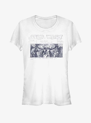 Star Wars Death Run Girls T-Shirt