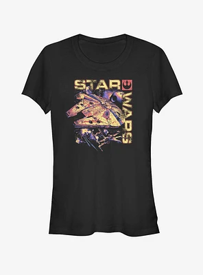 Star Wars Color Falcon Girls T-Shirt