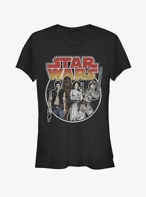 Star Wars Rebel Group Girls T-Shirt