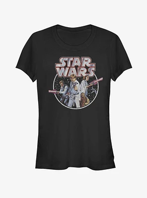 Star Wars Group Girls T-Shirt