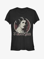 Star Wars Leia Loves Han Girls T-Shirt