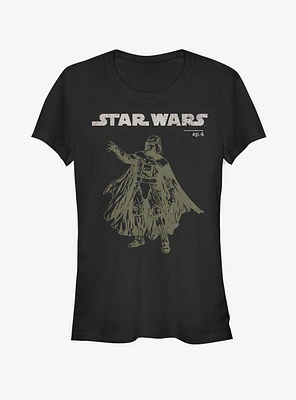 Star Wars Vader Reaching Girls T-Shirt